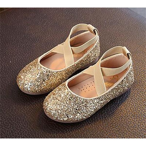 

girls sequin princess gold black pink kids spring shoe nina sapatos glitter holiday shoes wedding birthday party formal y201028