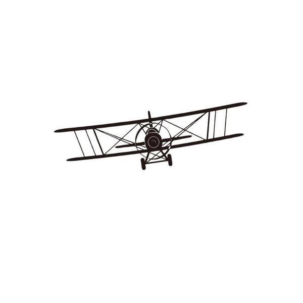 

wall stickers retro slip plane sticker for kids room background wallpaper mural art decoration air decals home