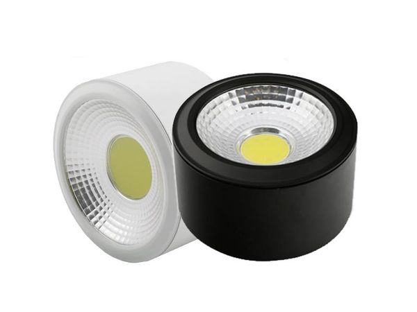 

wall lamp 10pcs/lot 3w cob led round surface mount ceiling downlight bulb 85-265v