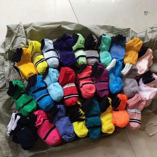 

dhl fast ship pink black multicolor ankle socks sports cheerleaders short sock girls women cotton sports socks skateboard sneaker stockings