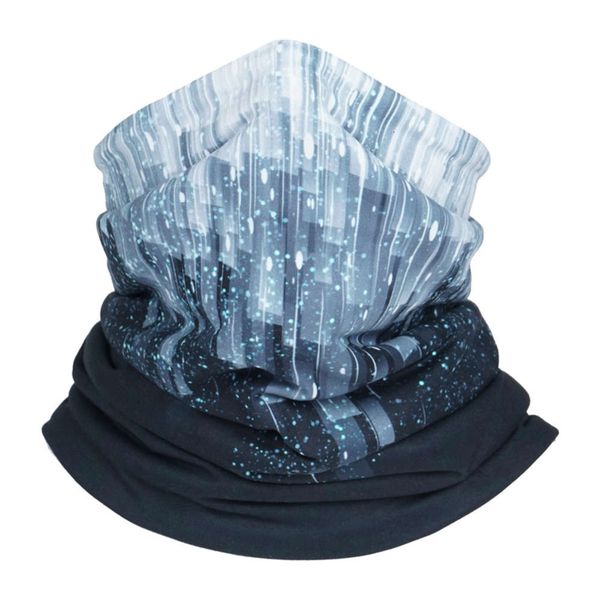 

longidi winter sports warm riding headscarf skiing face windproof neck cover men's cold protection women's mask running, Black;white