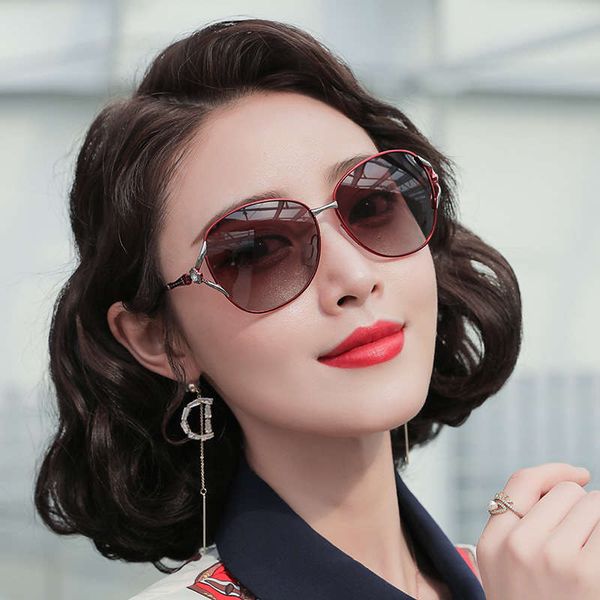 

2dw1cxsa3deq1female uv protection new large frame sunglasses women fashion round long face driving gm glasses in summer 20203gdscsde2, Black
