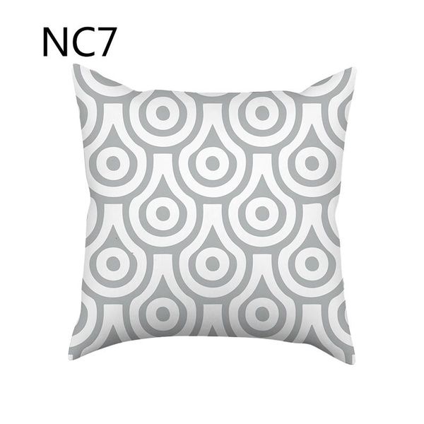 

geometric cushion covers gray wave decorative pillow case for home chair sofa decoration square pillowcases cuscini decorativi tsetymgqy