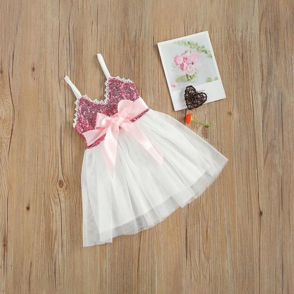 

ma&baby 6m-6y princess toddler kid girls tutu dress sequins bow sleeveless tulle party wedding birthday dresses for gi jllbhd