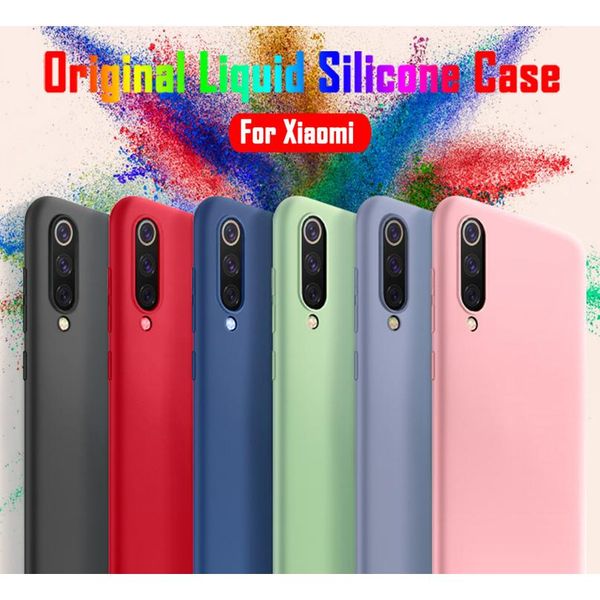 

soft liquid sile case for xiaomi redmi note 9s 8 7 k20 pro 8t 9 9a 8 8a 7a mi wmtsdw