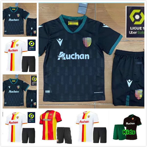 

sainte-barbe мужские наборы kits kits kits jerseys rc lens футбол 2020 2021 maillot de foot kakuta ganago sotoca muinga medina bade футбольн, Black;yellow