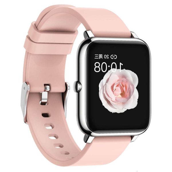 

new p22 smart large waterproof prsure heart rate blood oxygen touch screen sports brjk