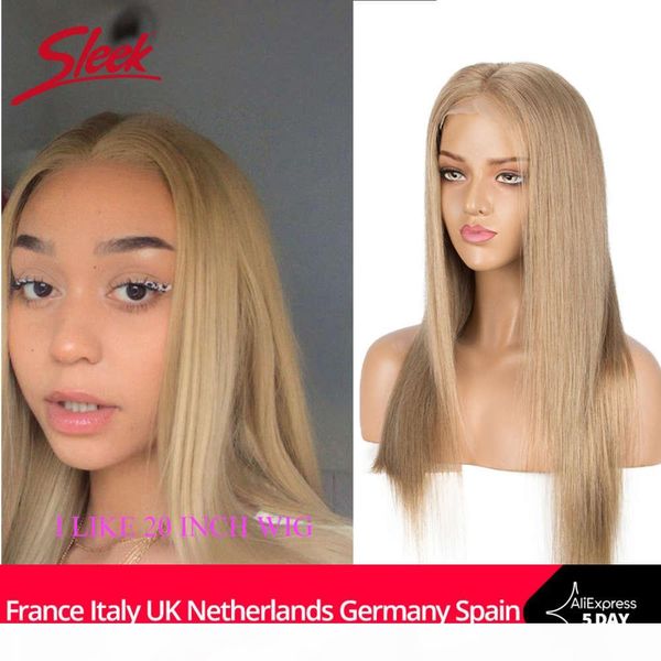 

sleek human hair 4x4 closure gold blonde lace front brazilian wigs straight bob orange short cosplay wig for women, Black;brown