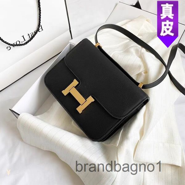 

designer h handbags french trend classic stewardess 2022 new versatile one shoulder messenger pet backpack leather h buckle