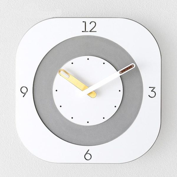 

wood clocks wall home decor silent 3d living room modern bedroom mute clock nordic design promotion 2019 montre murale room sc271