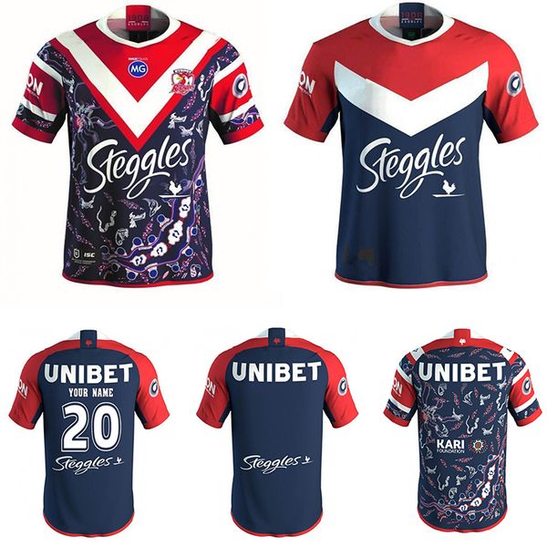 

sydney roosters 2020 взрослых регби трикотаж рубашка maillot camiseta maglia tops s-5xl trikot camisas kit tops, Black;gray