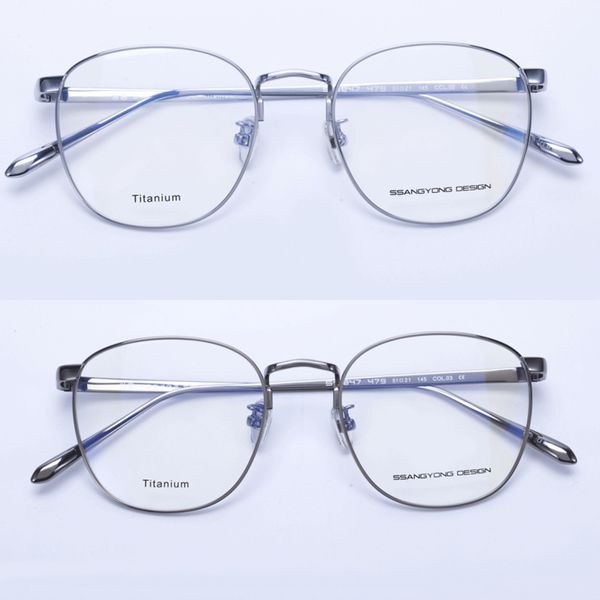 

retro anti blue light glasses frame titanium square optical sepectacles women luxury eyeglasses men eyewear s8847