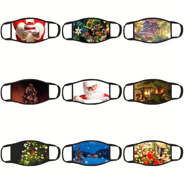 

festival digital wrist mask santa santa claus mask sports vortex carnival claus cycling without brim strap print cap neck bandana bib g ajod
