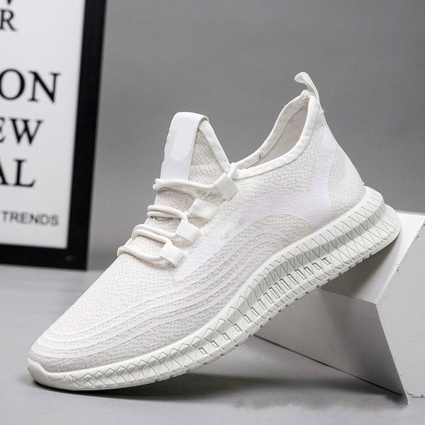 

white black men rubber men sneakers rubber black men shoe hip hop dance designer loafers versatile summer selling