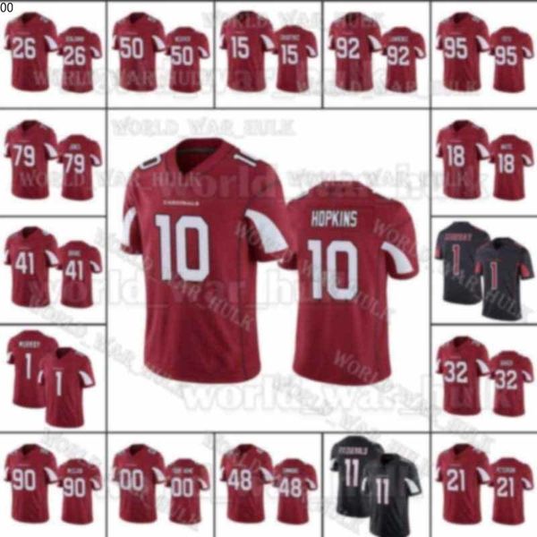 

arizona cardinal men #10 deandre hopkins 40 pat tillman 32 baker 1 kyler murray custom women youth vapor limited jersey, Black;red