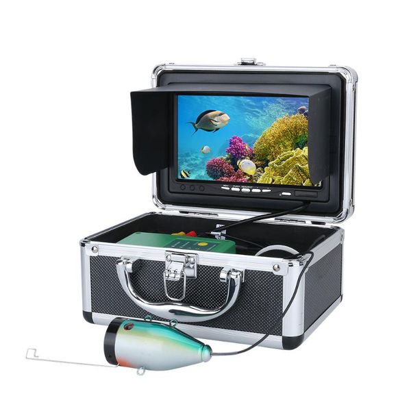 

cameras 2mp underwater camera 7'ips screen 15pcs white led lights ir ahd 1080p fishing 15m 30m cable