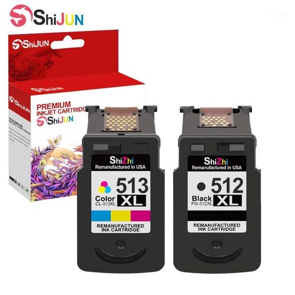 

shijun ink cartridge compatible for pg 512xl cl 513xl for canon pixma mx320 mx330 mx340 mx350 ip2700 ip2702 mp240 mp250 printer1