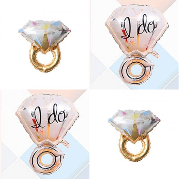 

кольцо типа фольга баллона алюминиевая пленка длинный размер многоцветные воздушные шарики расположение свадьба свадебный день святого вален