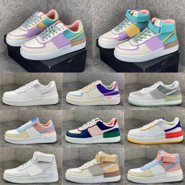 

new fashion women's men's shoes wmnv platform macaron sb dunk shadow triple white tropical twist outdoor designed run