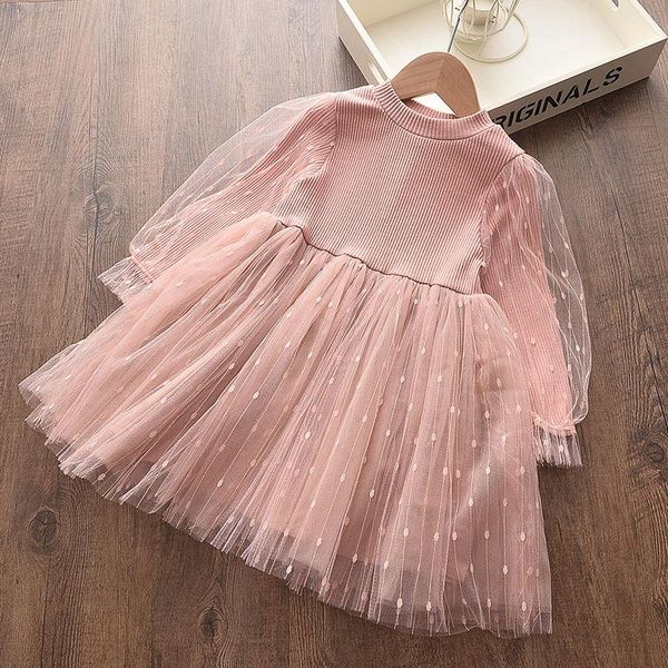 

autumn dress for girls full sleeve sequins girls dresses birthday present party costume toddler kids clothing, Red;yellow
