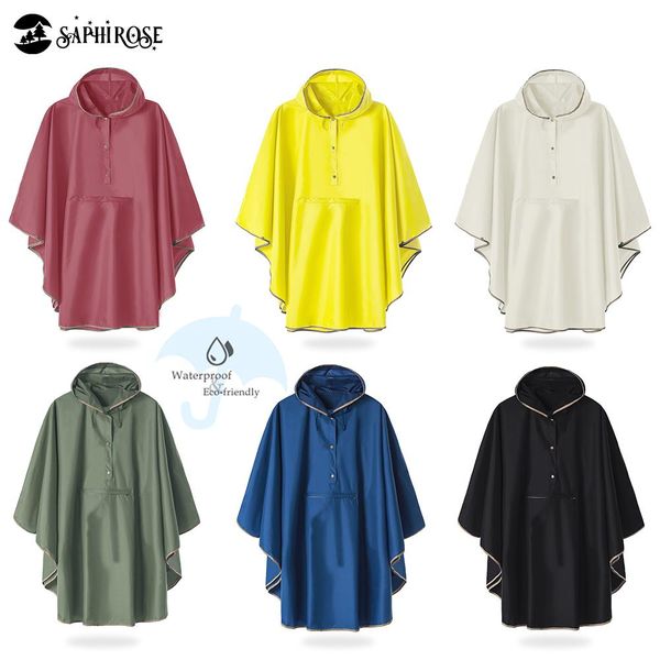 

raincoat poncho hooded jacket waterproof for adults men women with pockets raincoat poncho 50 off discount better trendy bbygjo alice_bag