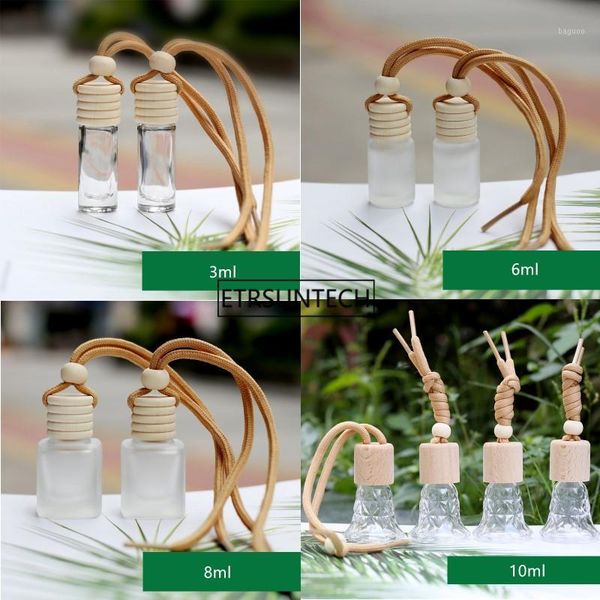 

100pcs car hanging accessories car ornament decoration perfume empty bottle pendant accessories f35741