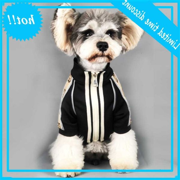 

spring fall vintage pets jackets fashion letter printed schnauzer coat festival gift for bulldog trendy hoodies