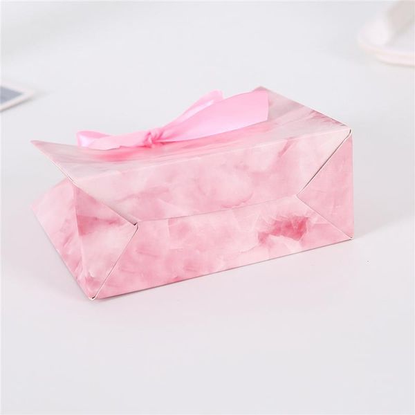 

stobag 20 шт. 14x12x6см конфеты крафт мраморный розовый белый конфеты коробка свадьба подарок на день рождения подарок шоколада pacauking по