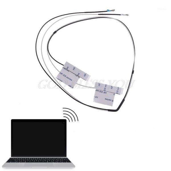 

computer cables & connectors 1 pair universal lapmini pci-e wireless wifi internal antenna ipx ipex u.fl wlan wwan evdo hsdpa gsm 3g wim
