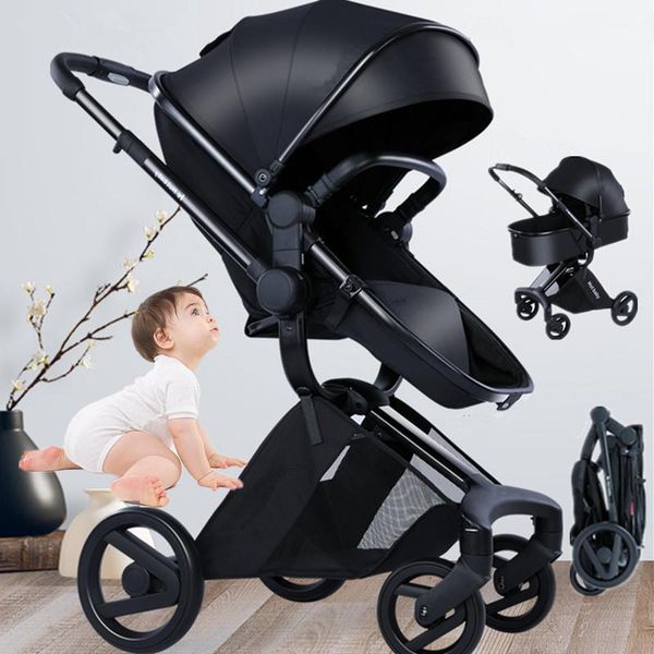 

high-view baby stroller absorber can sit, recline and lightly fold two-way simple child umbrella two-in-one strollers#