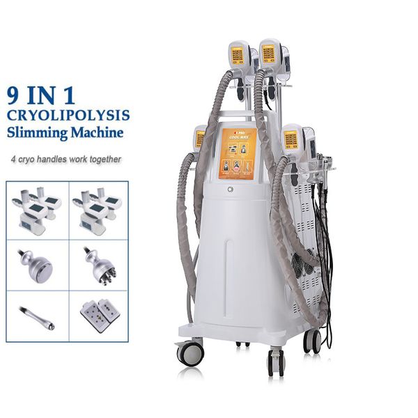 

cryolipolysis fat ing machine cavitation rf fat reduction lipo laser slimming machine 4 cryo heads work together