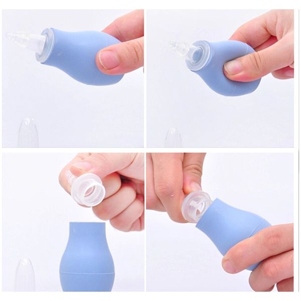 

новая детская здравоохранение руководство силикона носовой аспиратор младенческий носовый всасывающий аппарат холодный носовой инструмент бе