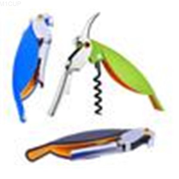 

parrot bottle opener whit hippocampal knife stainless steel corkscrew for cans jars red wine beer bottles openers bar tools