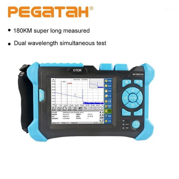 

new professional multi wavelength measurement optical time domain reflectometer fast auto measurement 180km optical fiber tester1
