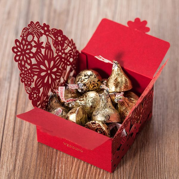 

party hollow favor box gift favors wedding chocolate candy bags cake boxes