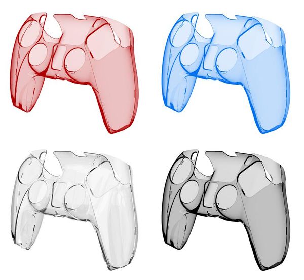 

ps5 силиконовая защитная оболочка, подходит для 5 аксессуаров ps5 контроллер нескользванная крышка, световой пассу