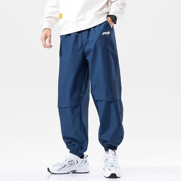 

men's casual pants fashion boy trousers 2020 male autumn straight health new pants mens sweatpants plus size 4xl 5xl, Black