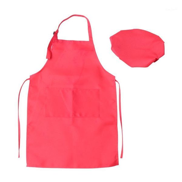 

children practical artists aprons diy painting aprons with chef hat for class crafts art painting outdoor indoor activities1
