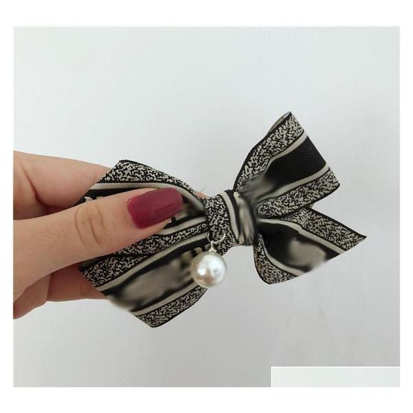 

cute pearl hair band letter designer headbands fabric hair hoops women knotted embroidery headbands spring clip hair accessories cwe4j, Pink