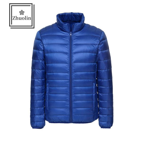 

zhuolin new winter heating lightweight down casual fashion black puffer men's jacket q1209