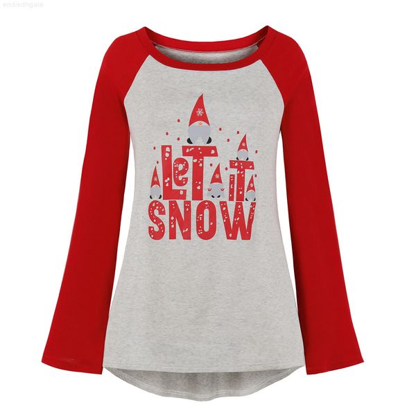 

new women's print raglan crew neck all over t-sleeve 317 in autumn and winter 2020, Black;brown