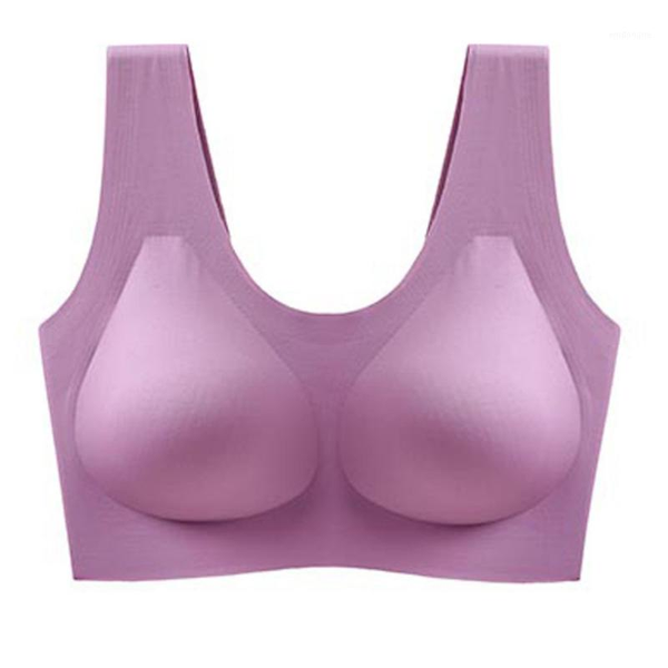 

non-marking solid color beautiful back underwear women's seamless adjustable no steel ring gathering sleeping bra1, Red;black
