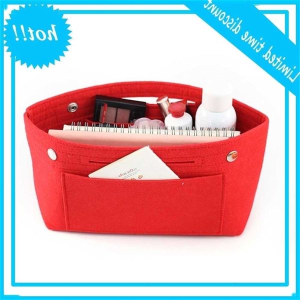 

portable purse handbag big organizer bag multi pocket insert bags
