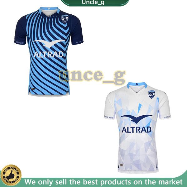 

new 2020 2021 montpellier rugby jerseys t shirts home away rugby league jersey 20 21 shirts s-5xl, Black;gray
