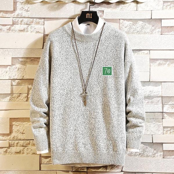 

men's sweaters 2021 men's black blue red long sleeves autumn winter pullover knitted o-neck plus oversize 5xl1, White;black