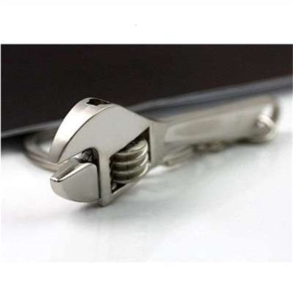 

creative spanner sale 1 tool wrench pcs key chain ring keyring metal keychain adjustable jewelry, Silver