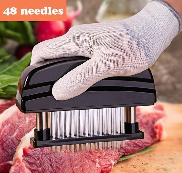 

new 48 blades needle meat tenderizer stainless steel knife meat beaf steak mallet meat tenderizer hammer po jllxvq lajiaoyard