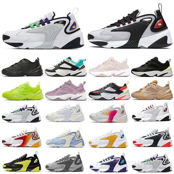 

des chaussures mens womens tekno m2k zoom shoe black white rush pink grey infrared university red white green plum dust sports walking gr9s