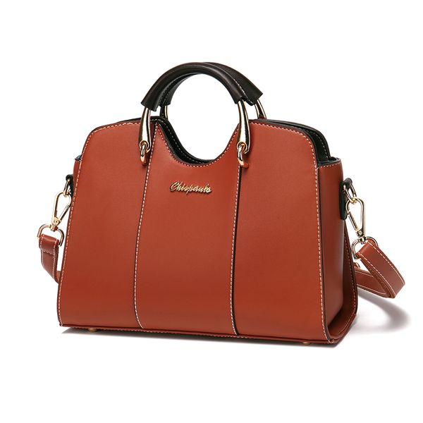 

female fashion genuine from vintage shoulder leather bags of women tote crossbody purse t53