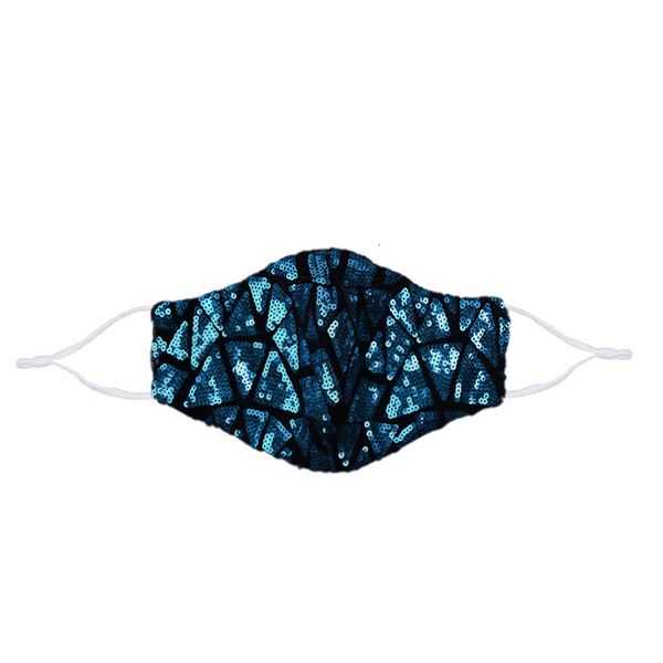 

factory priceirregular mask lady fashion sequin face washable reusable pm2.5 dustproof masks can insert filter